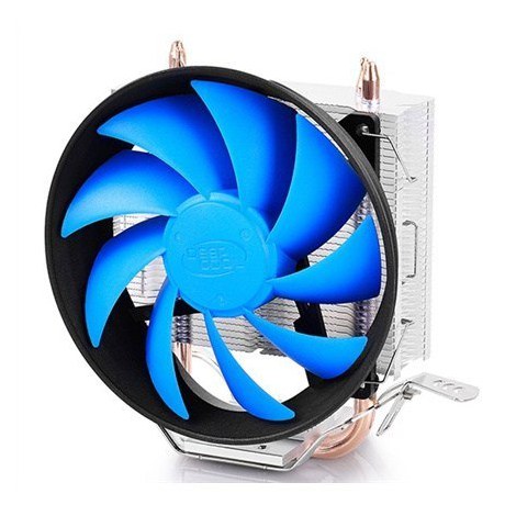 Deepcool | ""Gammaxx 200T"" universal cooler, 2 heatpipes, 120mm PWM fan, Intel Socket LGA115X / 775, 95 W TDP and AMD Socket F - 6
